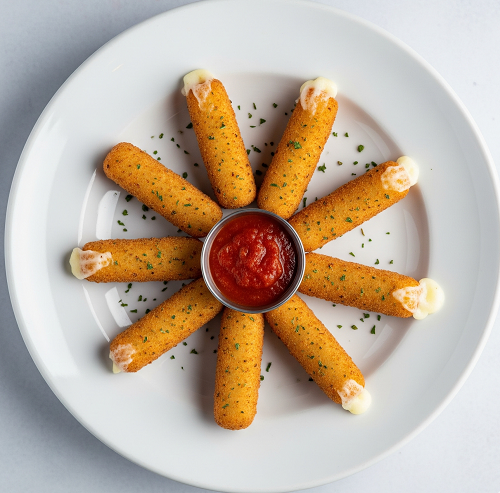 5 Pcs Mozzarella Sticks 