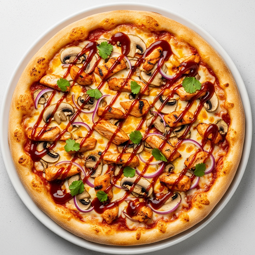 Bbq Chicken Deluxe Pizza 